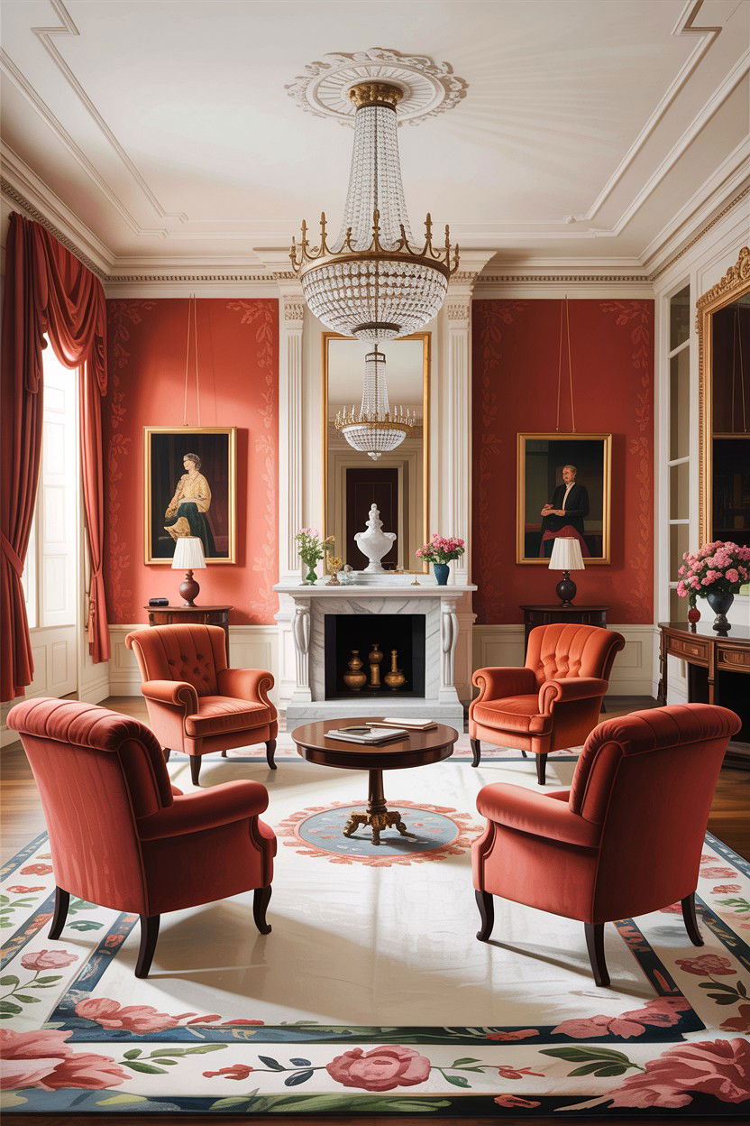 Formal historic living room - 30 historic home living room ideas