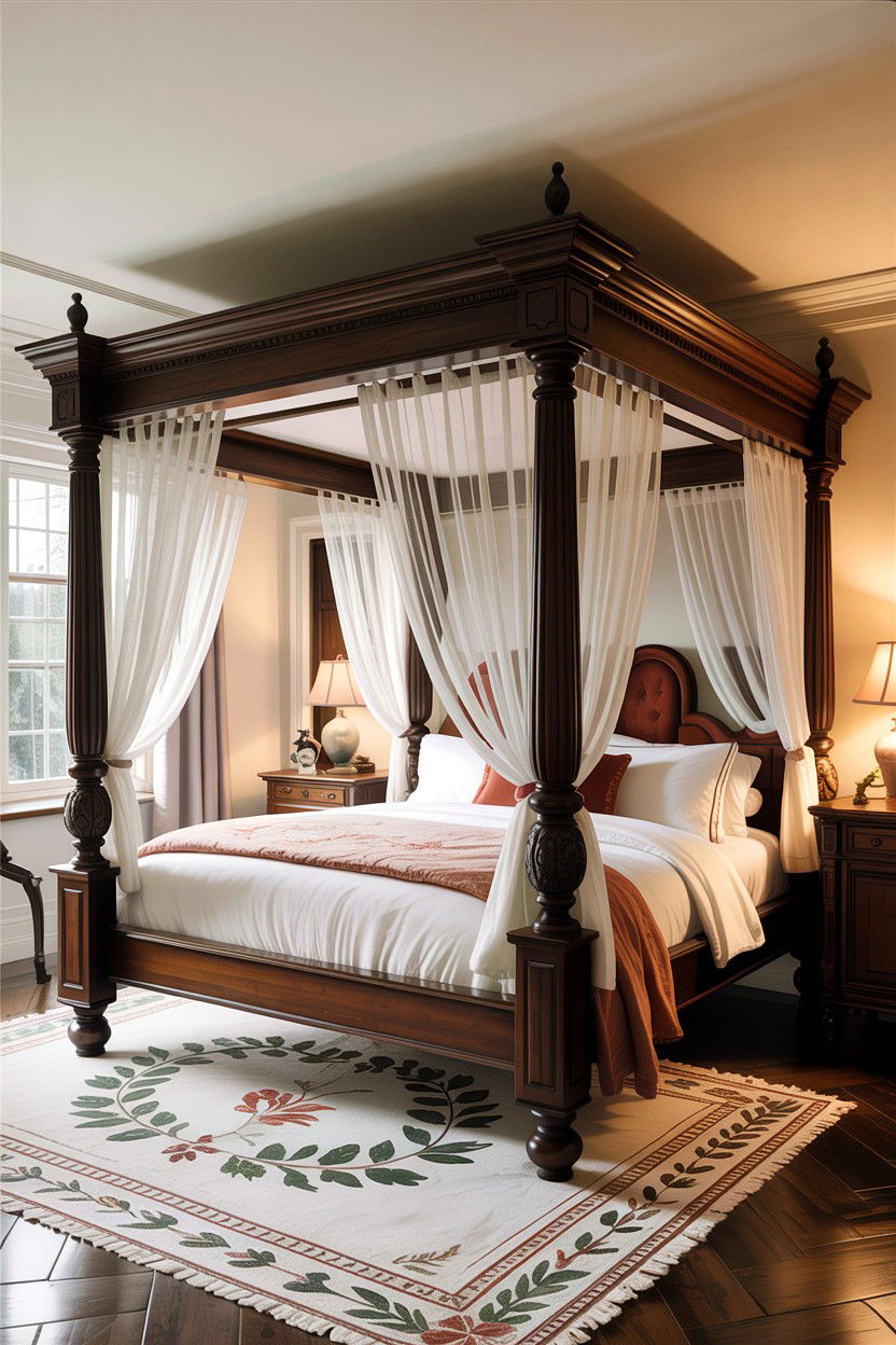 Four poster bed - 30 Indian bedroom ideas