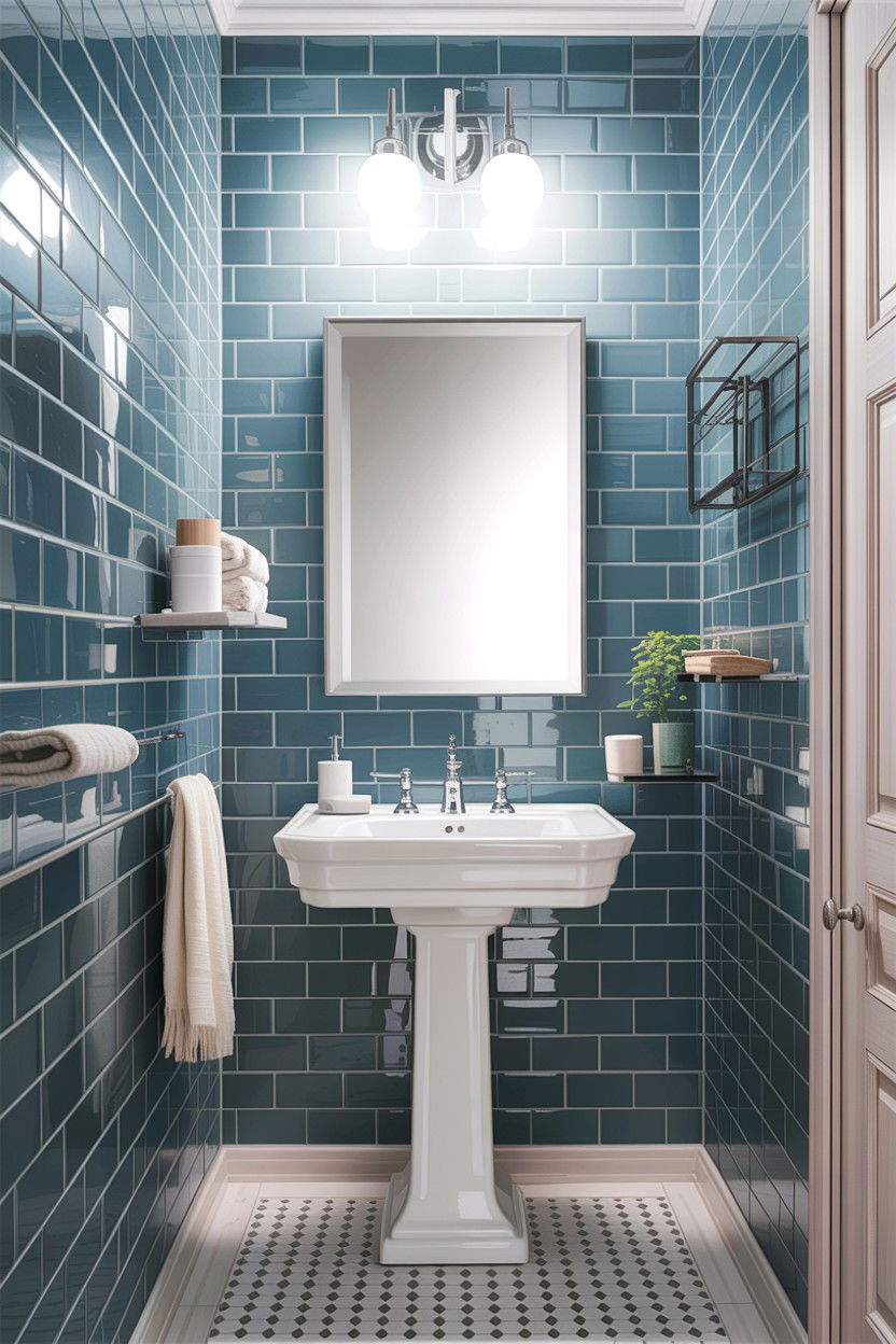 Frameless Wall Mirror - 30 anti-fog mirror bathroom ideas