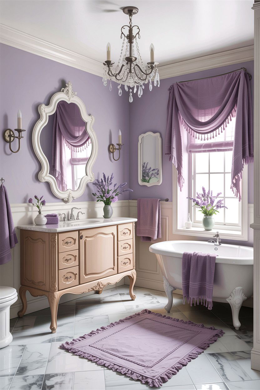 French Country Bathroom - 30 country bathroom ideas