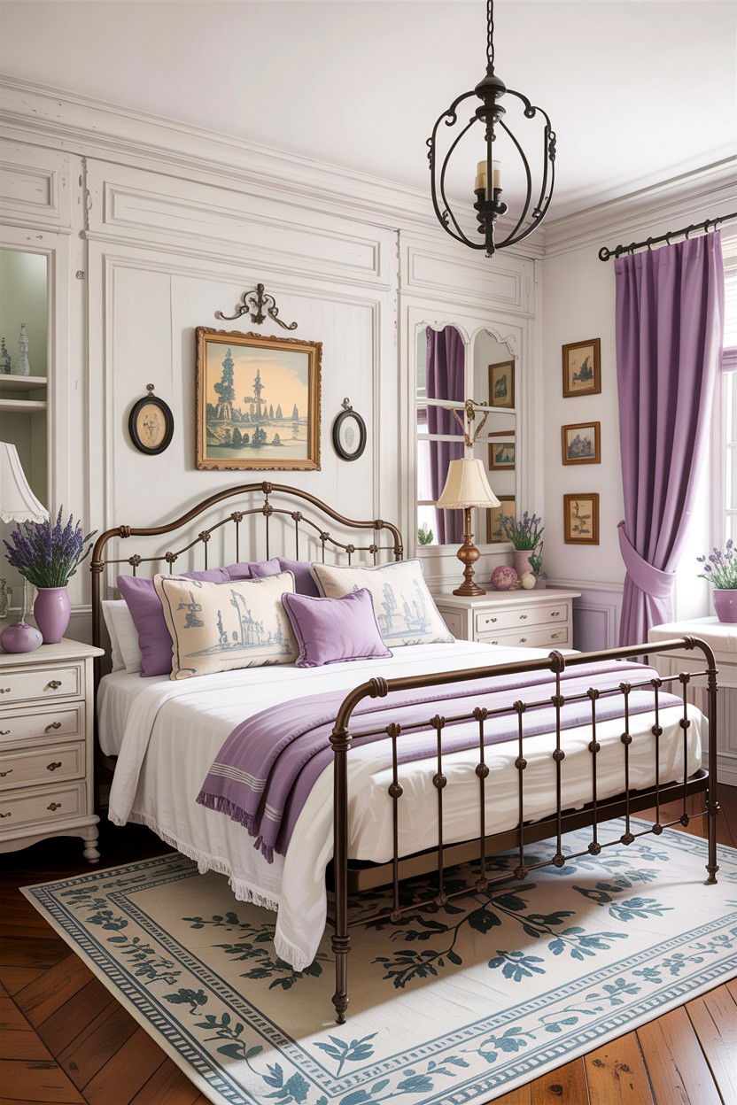 French Country Bedroom - 30 cozy bedroom ideas