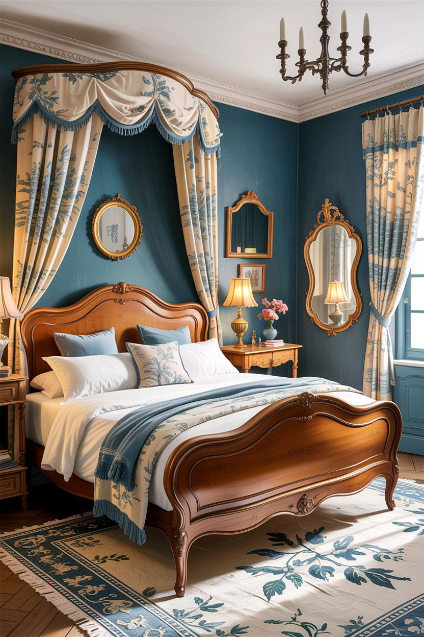 French Country Bedroom - 30 easy bedroom ideas