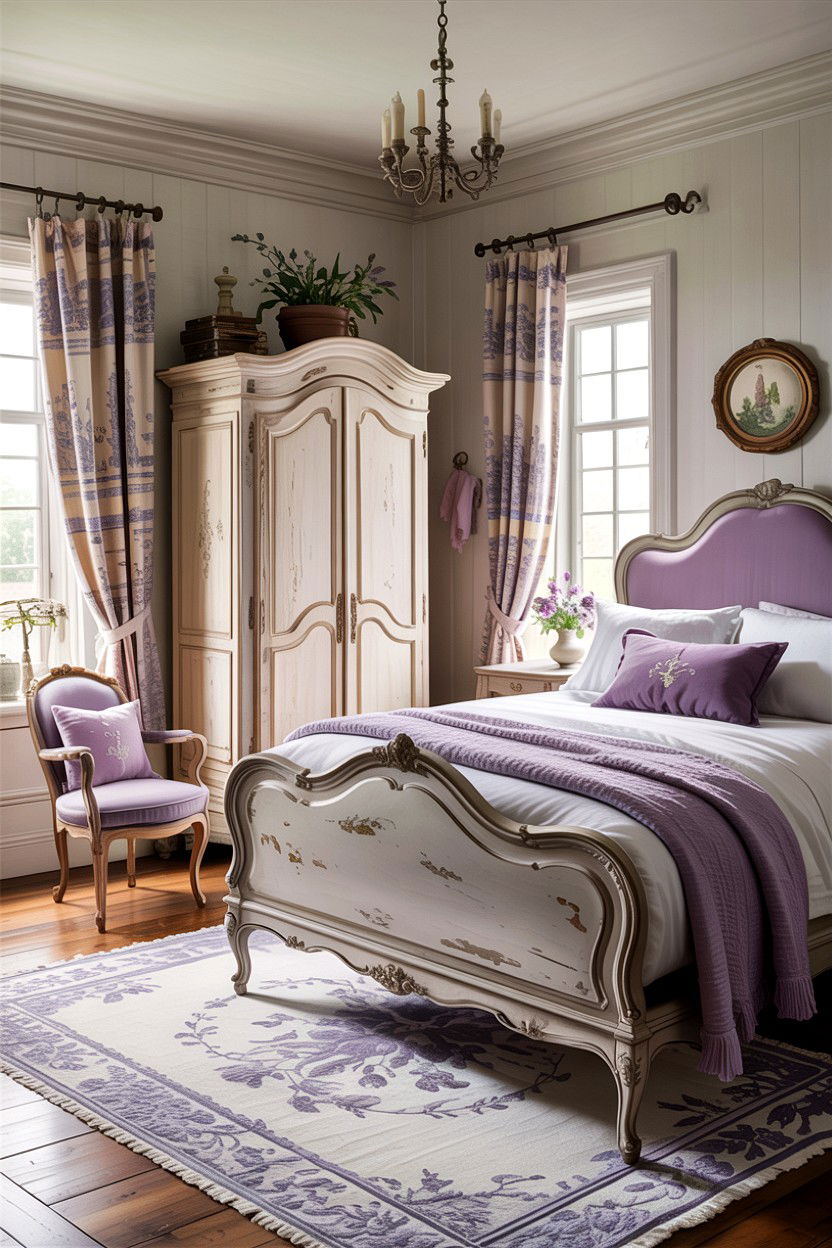 French Country Bedroom - 30 bedroom styling ideas