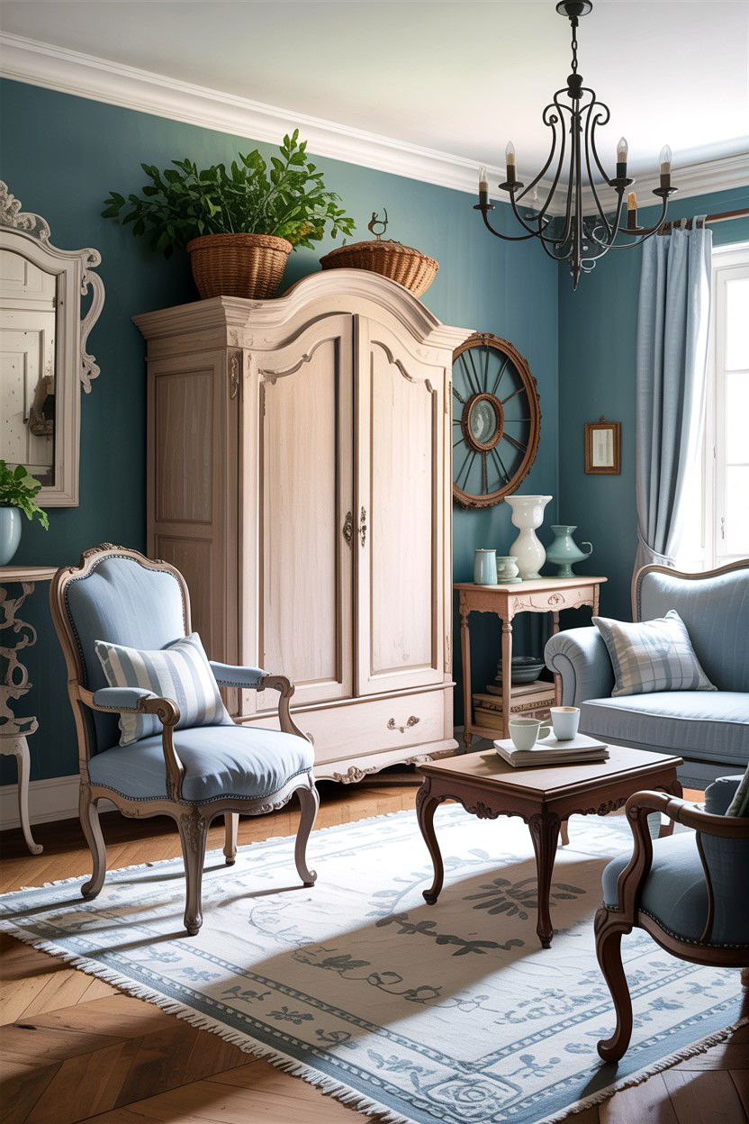 French Country Living Room - 30 country house living room ideas