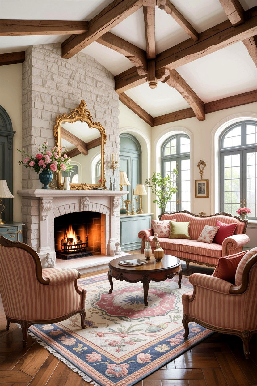 French Country Luxury Living Room - 30 high end living room ideas