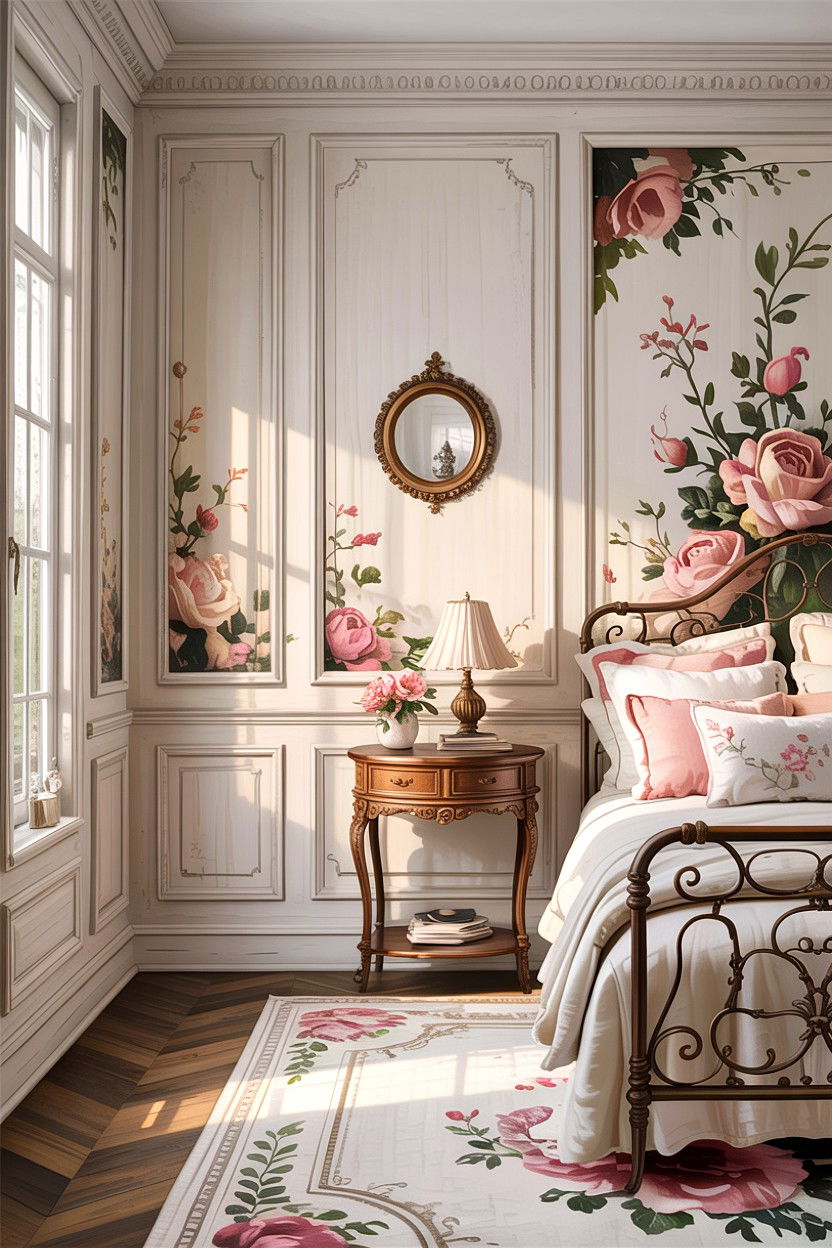 French Country Wainscoting - 30 bedroom wainscoting ideas