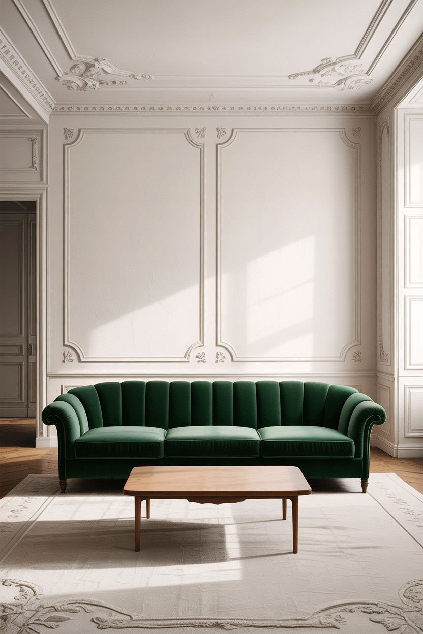 French Minimalist Living Room - 30 French living room ideas