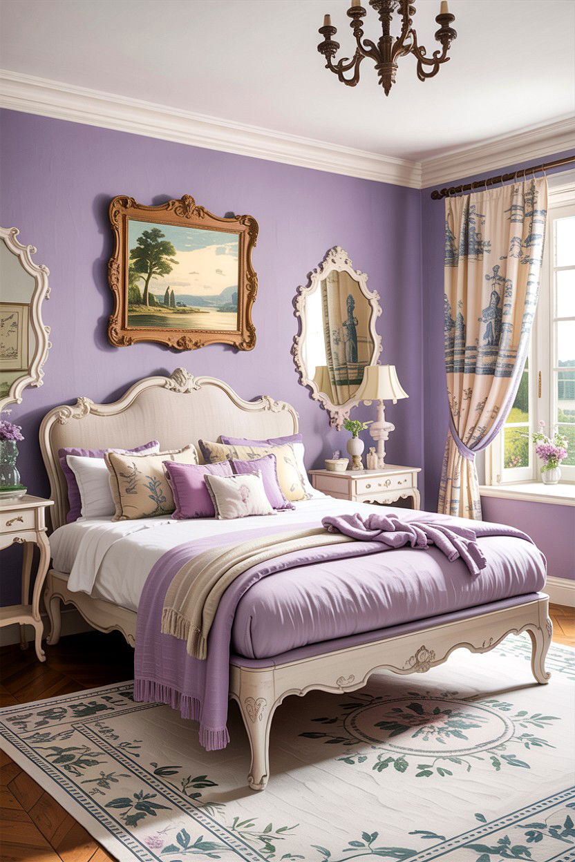 French Provincial Bedroom - 30 antique bedroom ideas