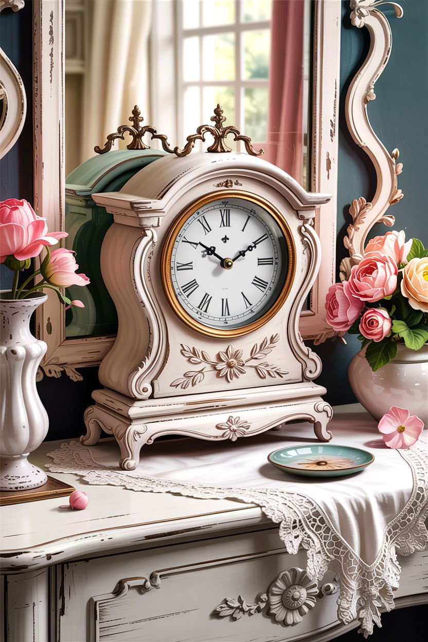 30 Charming Bedroom Vintage Clocks for Timeless Style