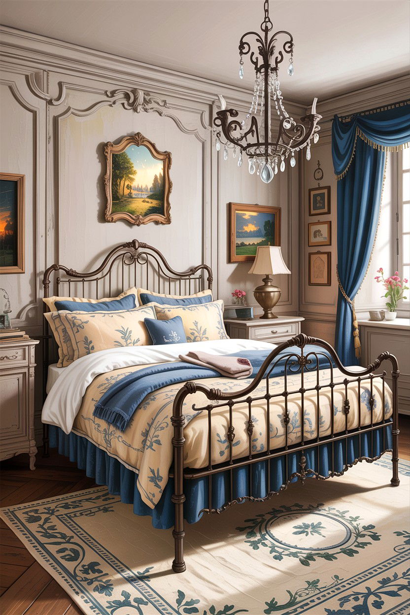 30 Classic Bedroom Iron Beds for a Timeless Look