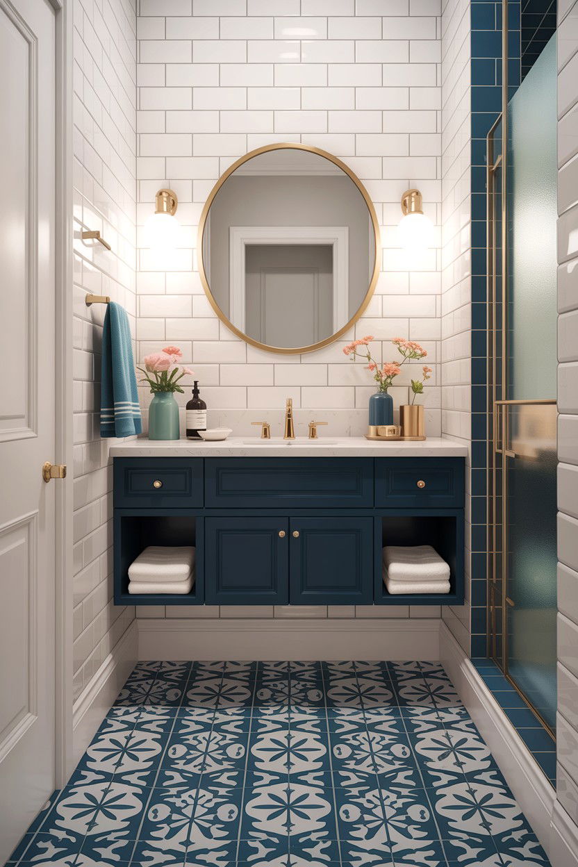 Galley Guest Bathroom Makeover - 30 galley bathroom ideas