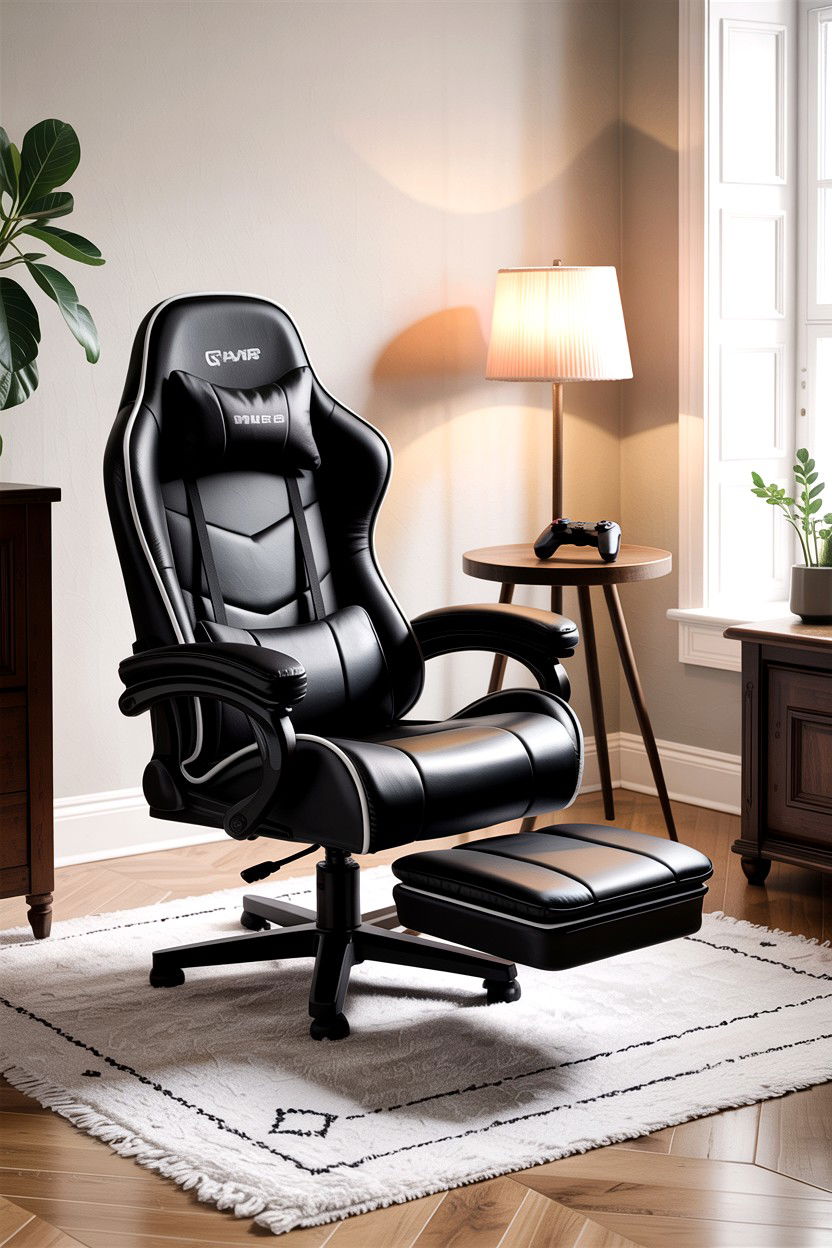 Gaming Chair With Footrest For Living Room - 30 gaming living room ideas