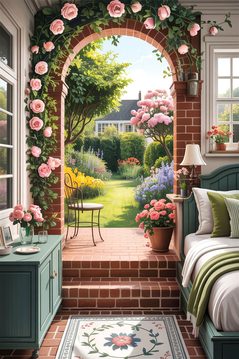 Garden Access Bedroom Terrace - 30 bedroom with terrace ideas