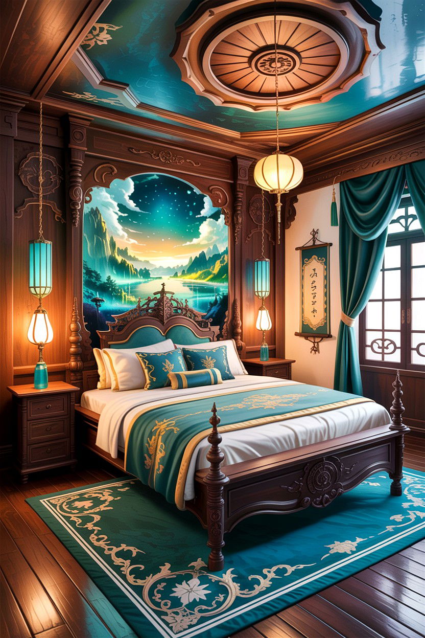 Genshin Impact bedroom - 30 anime bedroom ideas