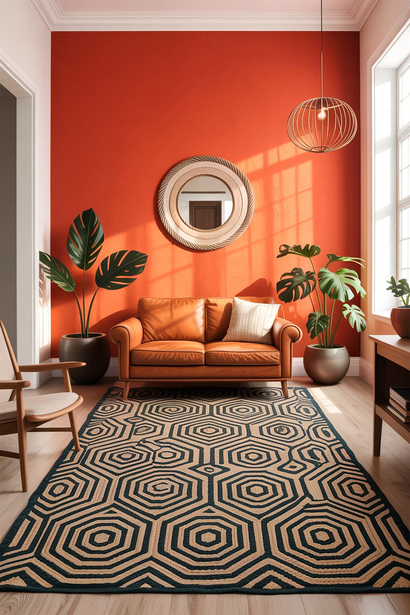 Geometric Jute Rug - 30 bedroom jute rugs