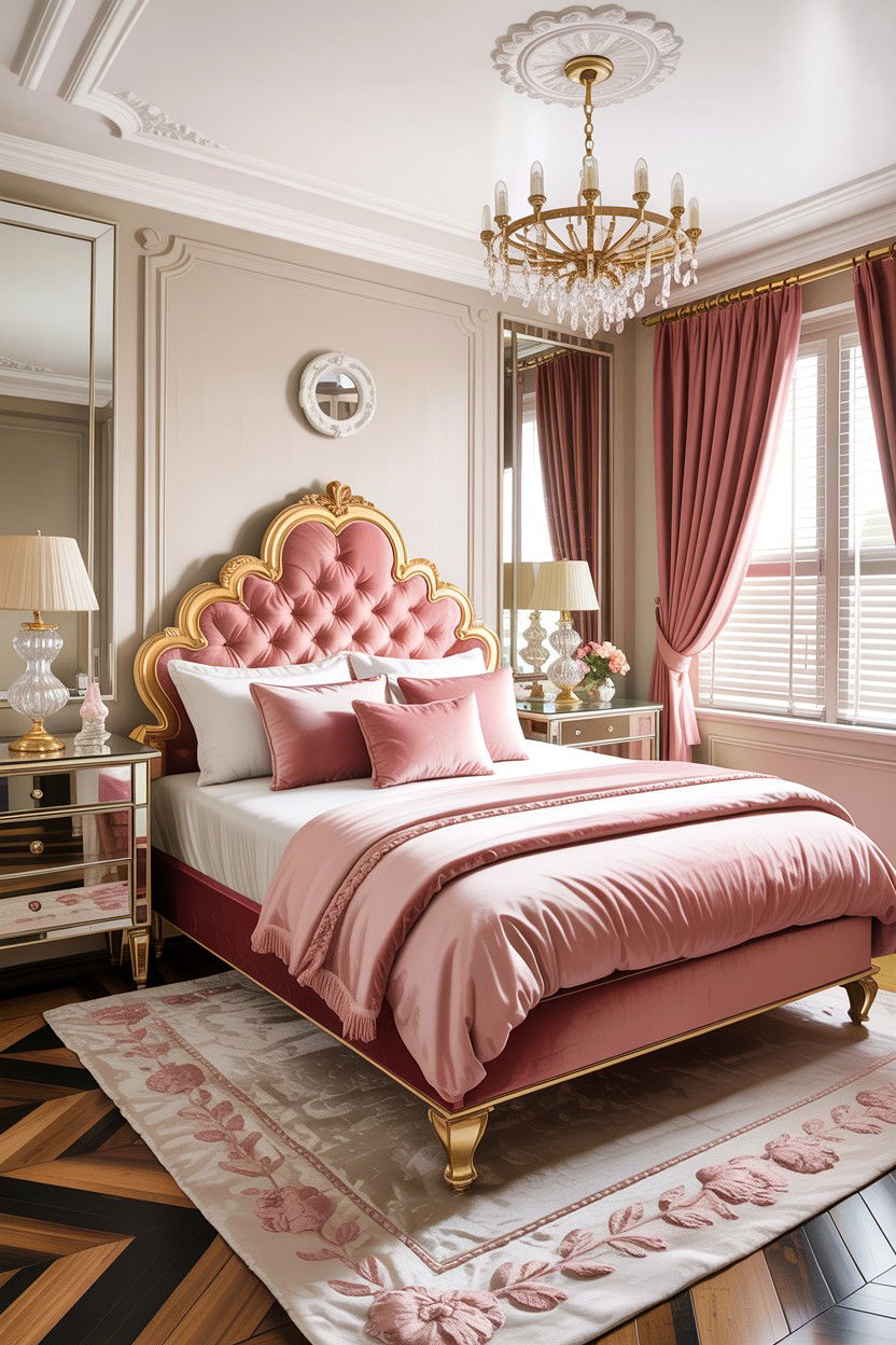 Glam Bedroom - 30 bedroom aesthetic ideas