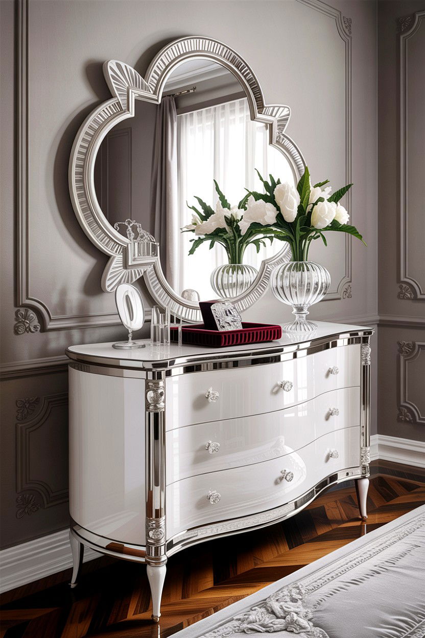 Glam Dresser - 30 bedroom dressers