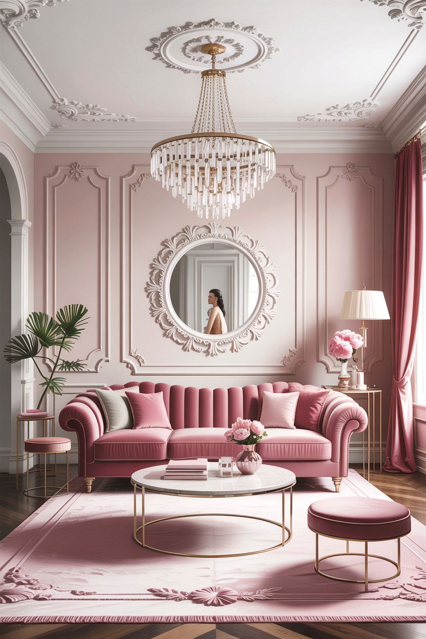 Glam Living Room - 30 interior designer living room ideas