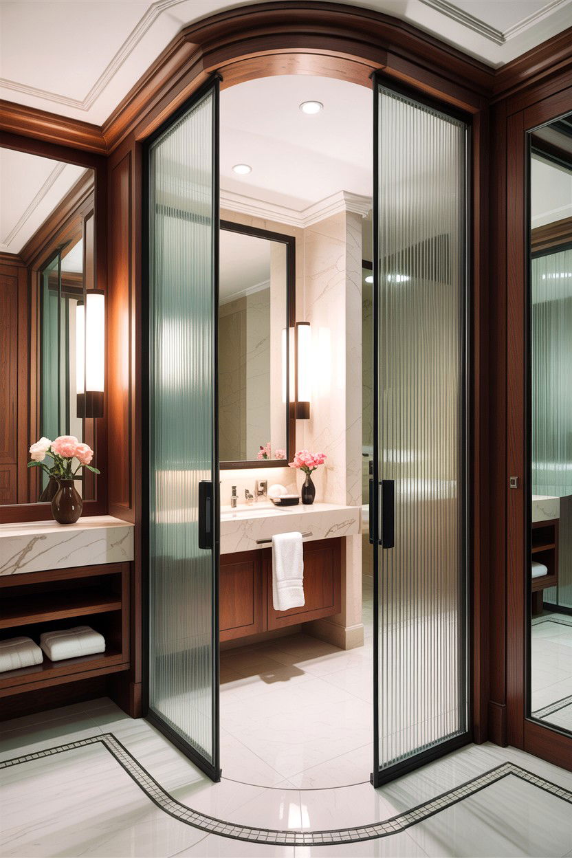 Glass Door To Ensuite - 30 bedroom glass doors