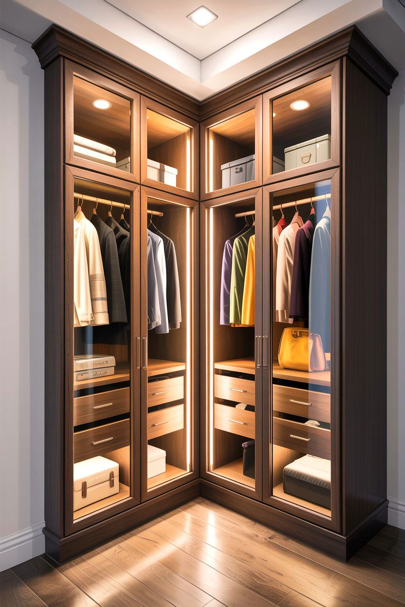 Glass Door To Walk In Closet - 30 bedroom glass doors