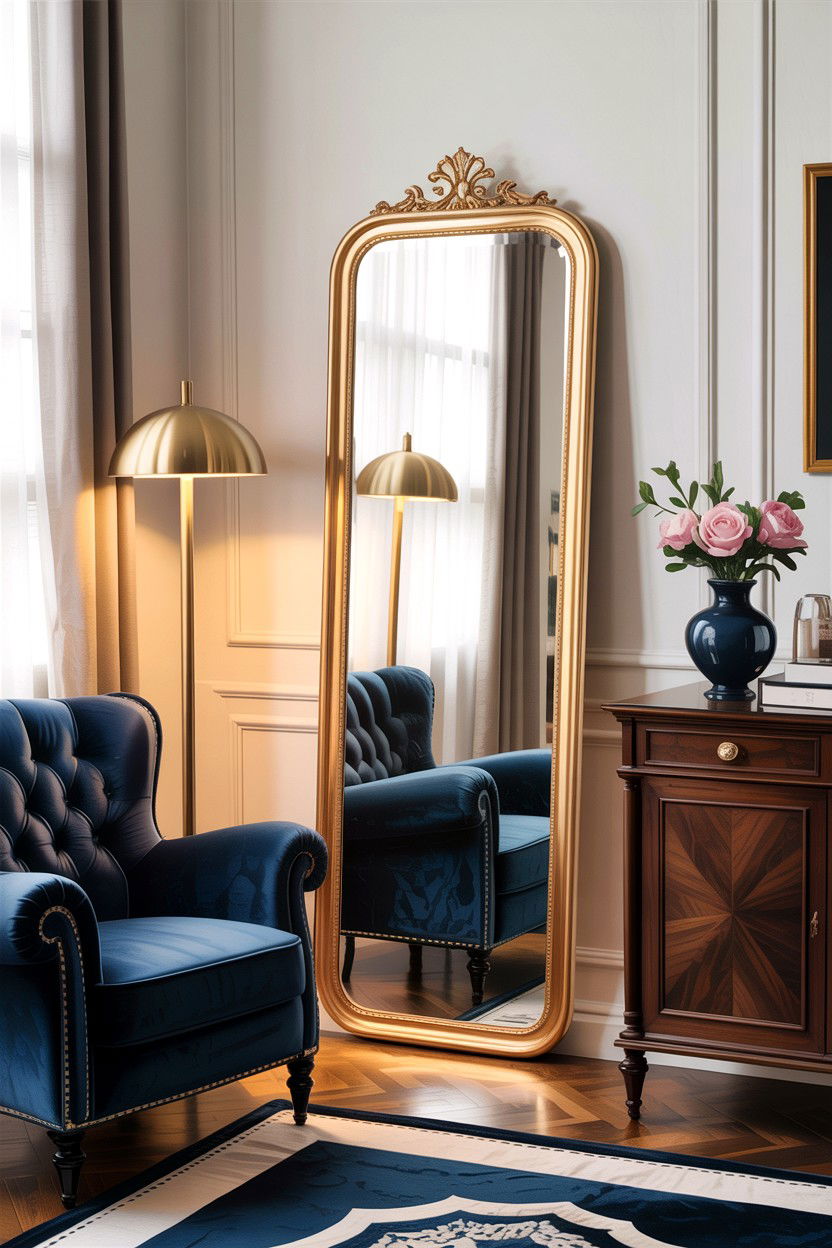 30 Bedroom Full Length Mirrors to Brighten Your Room