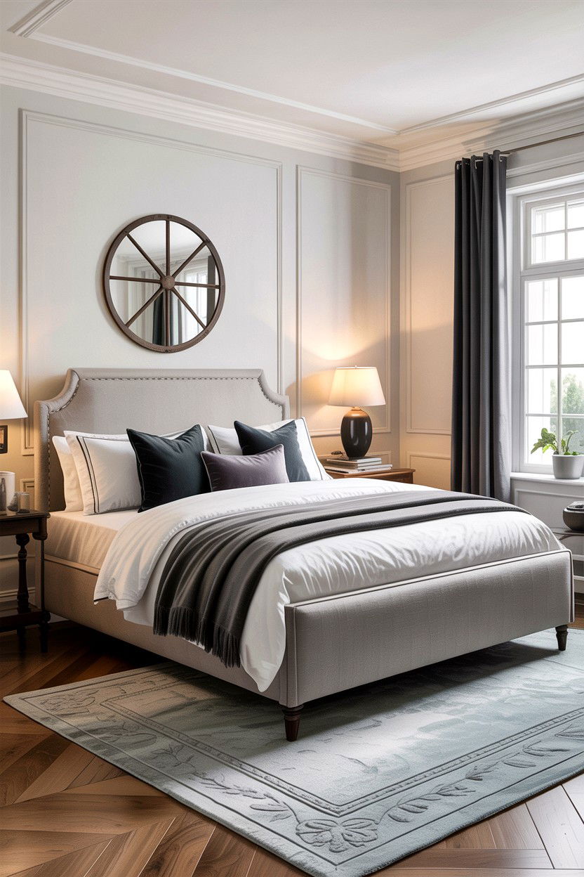 Gray And White Bedroom - 30 Scandinavian minimalist bedroom ideas