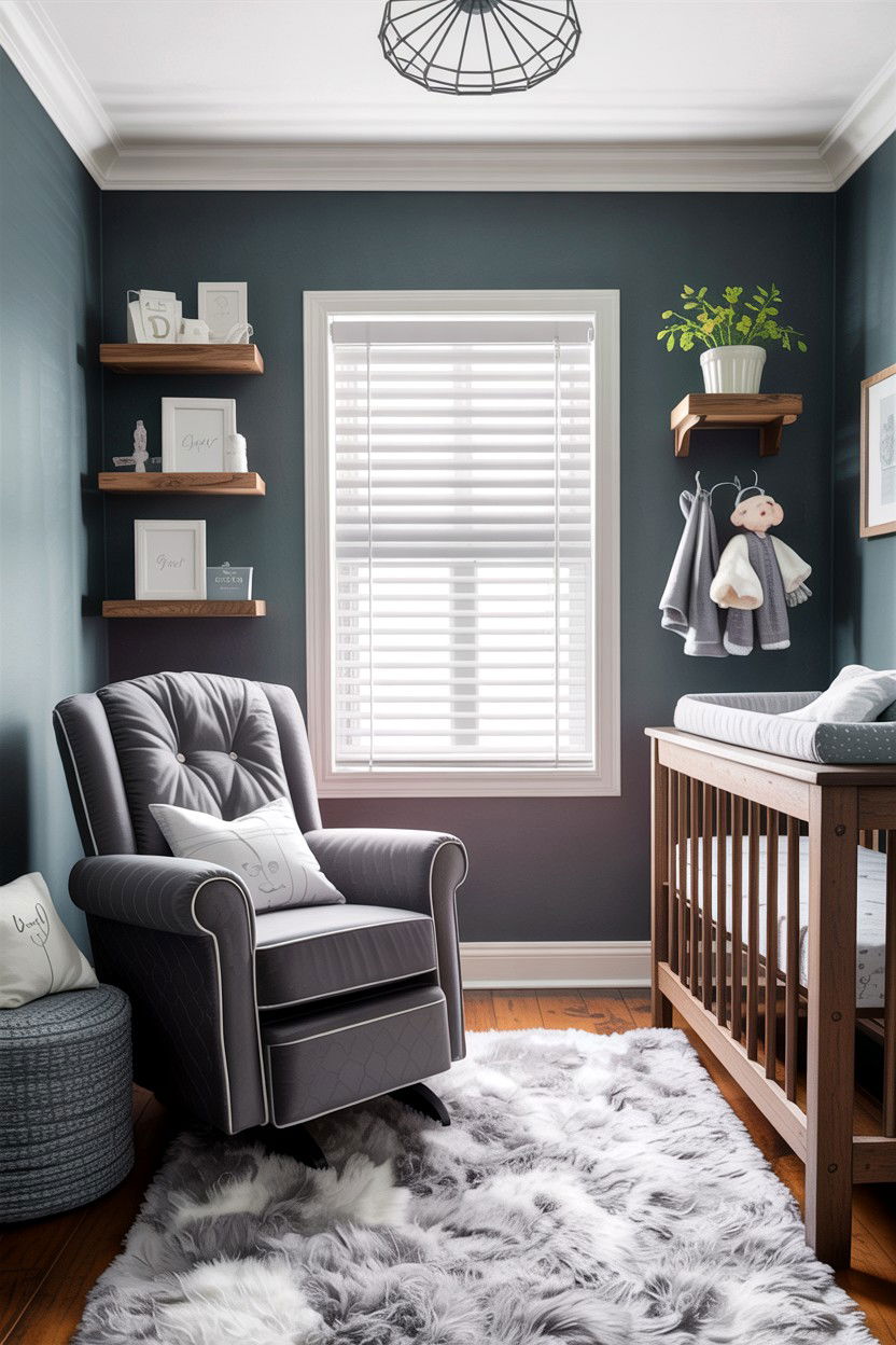 Gray Nursery - 30 infant bedroom ideas