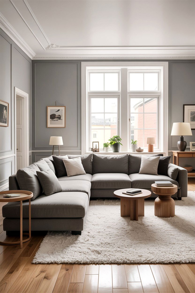 Gray Sectional Sofa Living Room - 30 living room gray furniture ideas