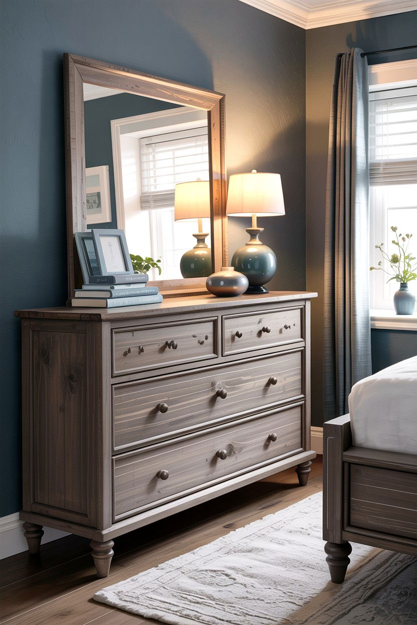 Gray wash wood dresser - 30 bedroom wood dressers