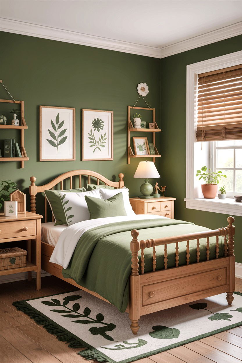 Green Boys Bedroom - 30 boys bedroom ideas