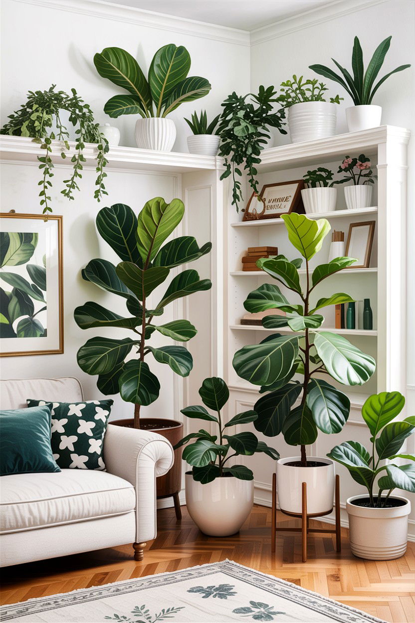 30 Green and White Living Room Ideas for a Crisp Look