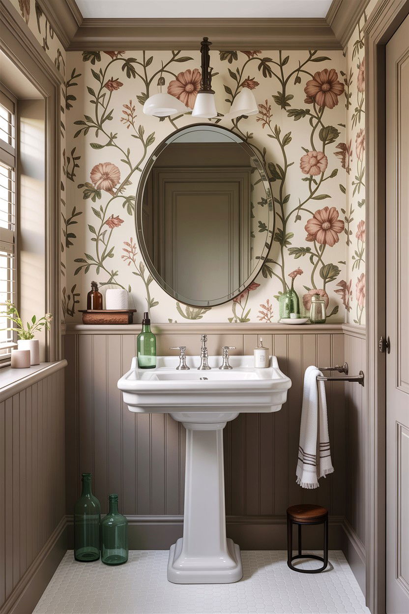Greige cottage bathroom - 30 greige bathroom ideas