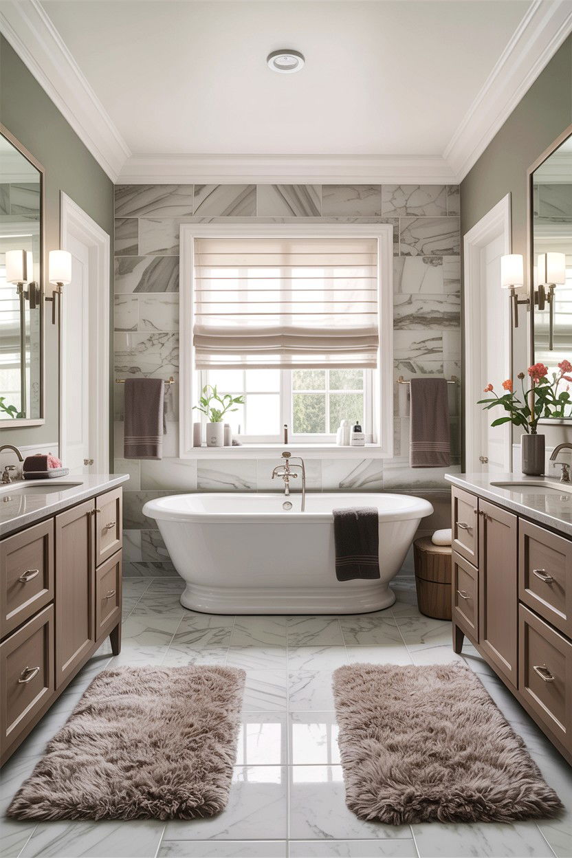 Greige master bathroom - 30 greige bathroom ideas