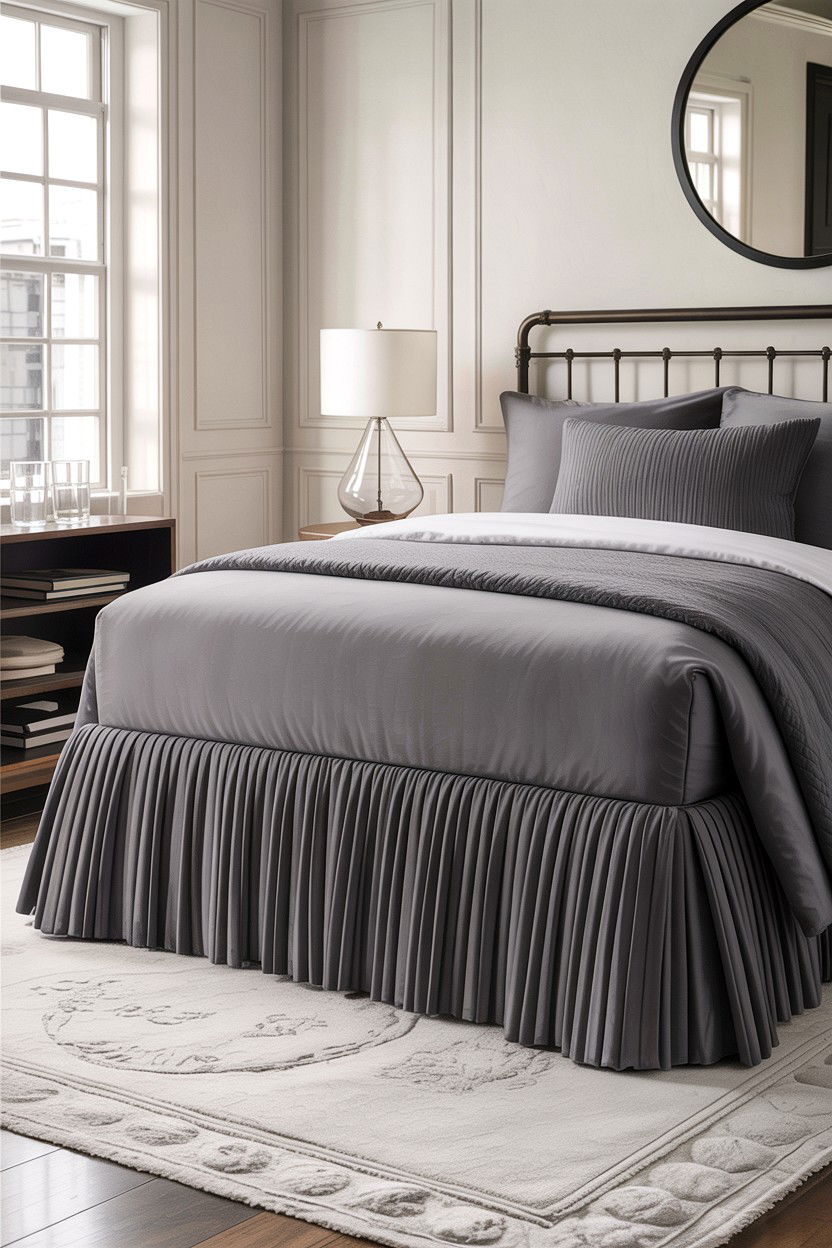 30 Elegant Bedroom Dust Ruffles for a Polished Bed