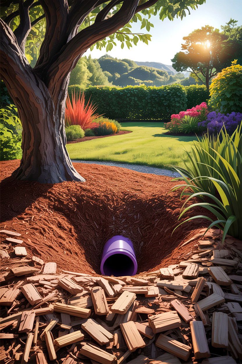 Greywater mulch basin - 30 greywater bathroom ideas