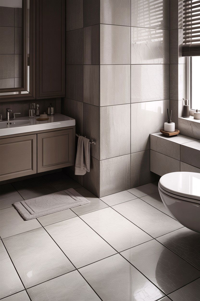 Grout line width - 30 bathroom design rules