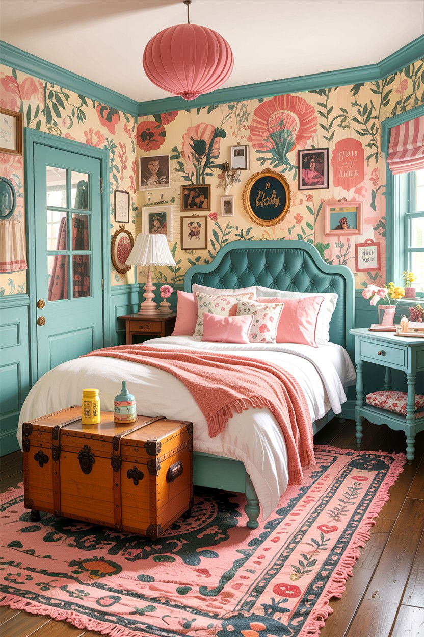 Guest Eclectic Bedroom - 30 eclectic bedroom ideas
