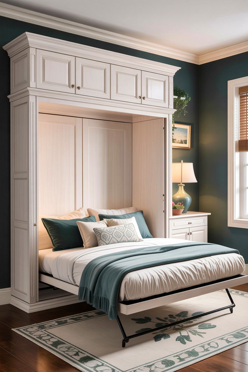 Guest Murphy Bed - 30 bedroom built-in beds