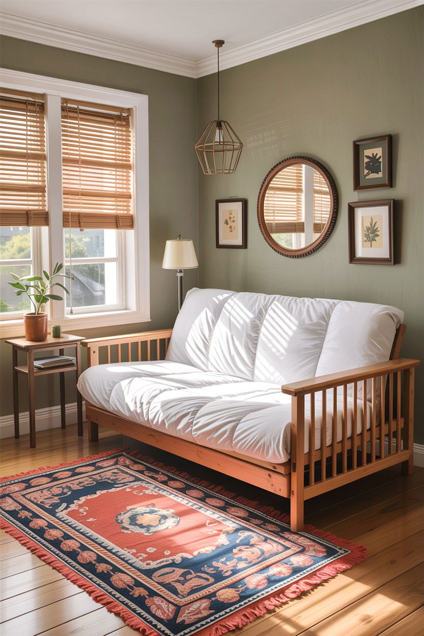 Guest Room Futon - 30 bedroom futon ideas