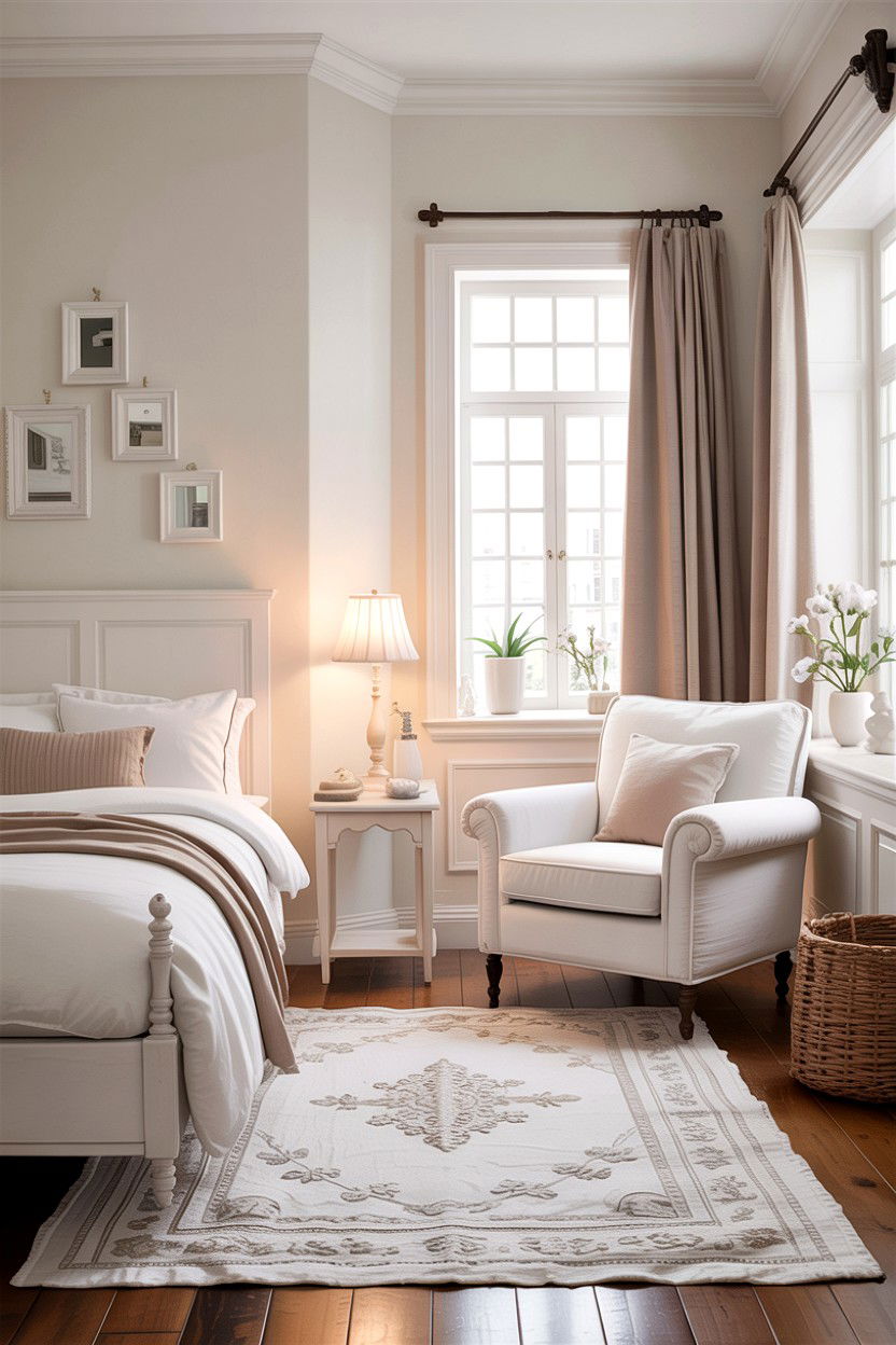Guest White Bedroom - 30 bedroom white furniture ideas