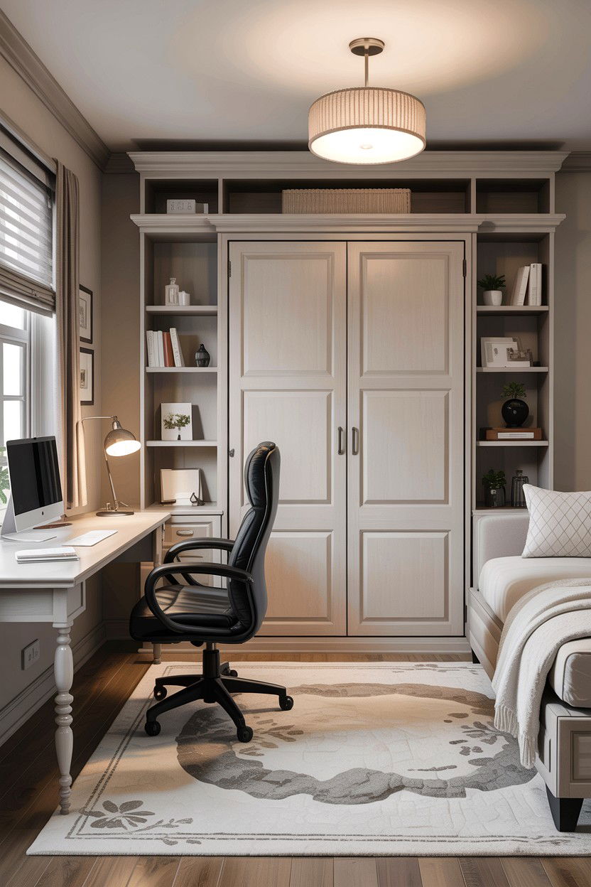 Guest bedroom office - 30 bedroom improvement ideas