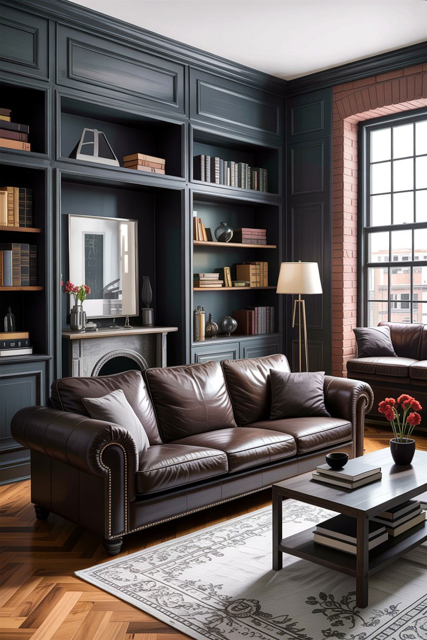 Gunmetal Gray Living Room - 30 all gray living room ideas