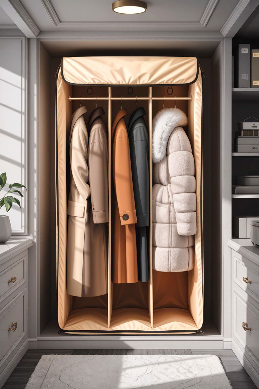 Gusseted garment bag - 30 bedroom garment bags