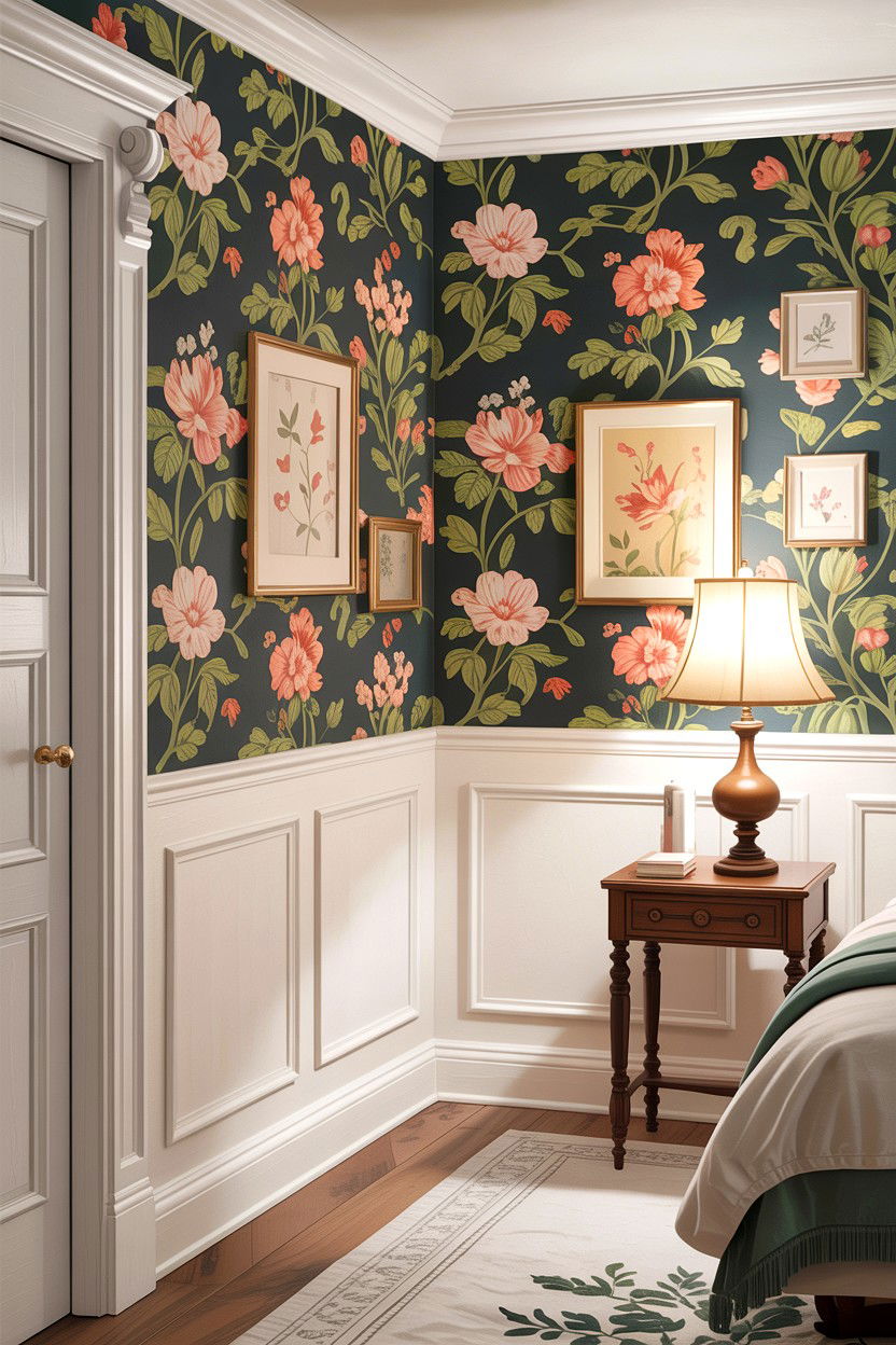 Half Wall Wainscoting - 30 bedroom wainscoting ideas