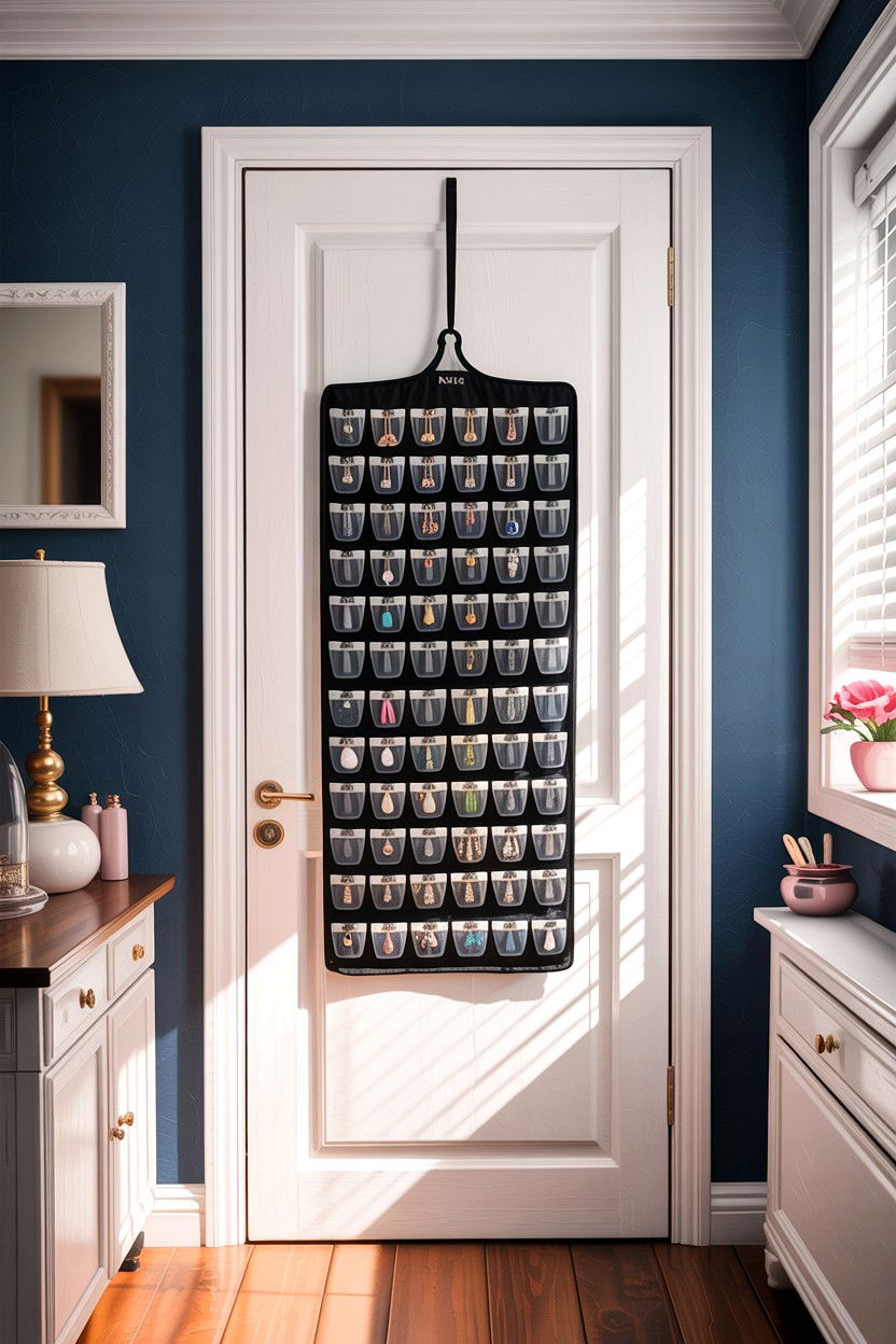 Hanging Jewelry Organizer - 30 bedroom jewelry boxes