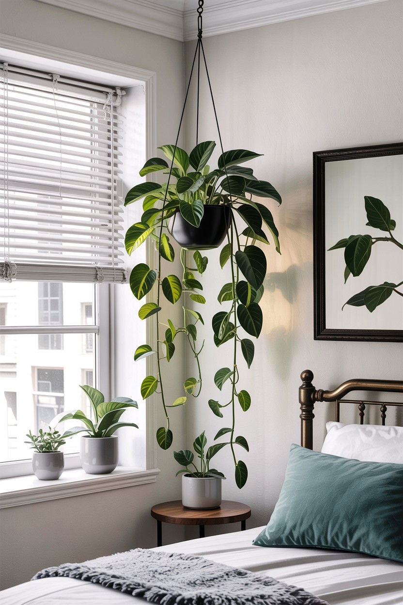 Hanging Plant Stand - 30 bedroom plant stands