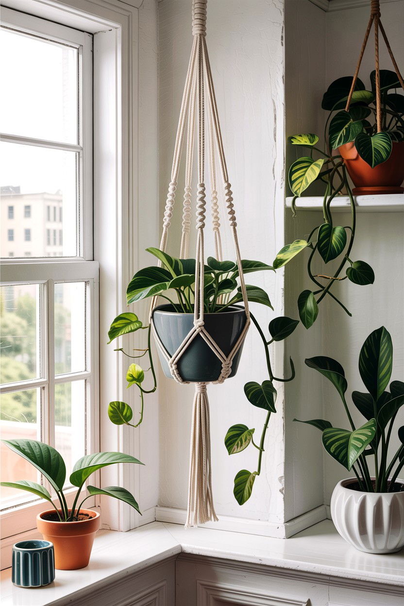 Hanging Planter - 30 bedroom decorative objects