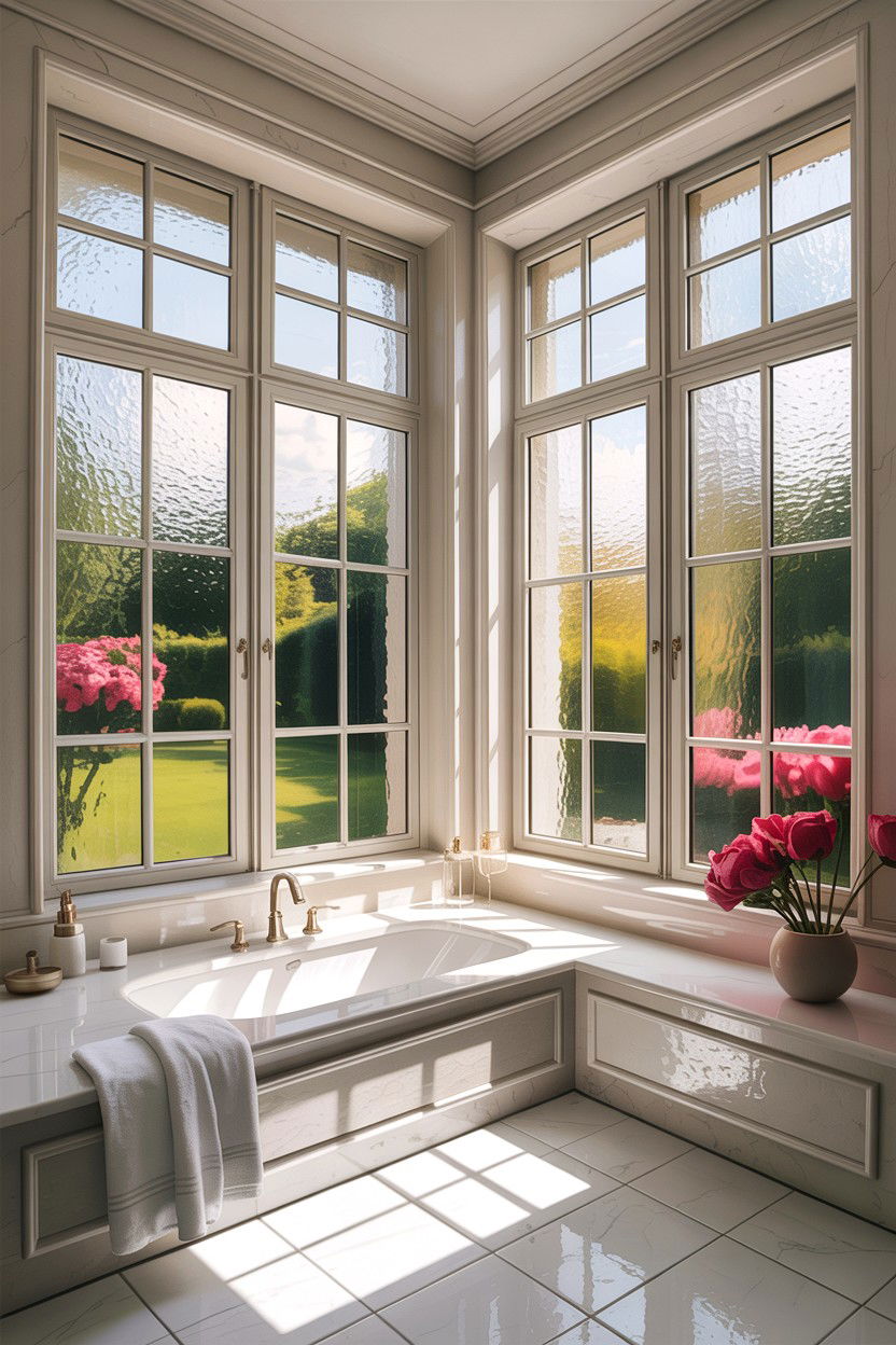 Heat Reflective Glass - 30 bathroom cooling ideas