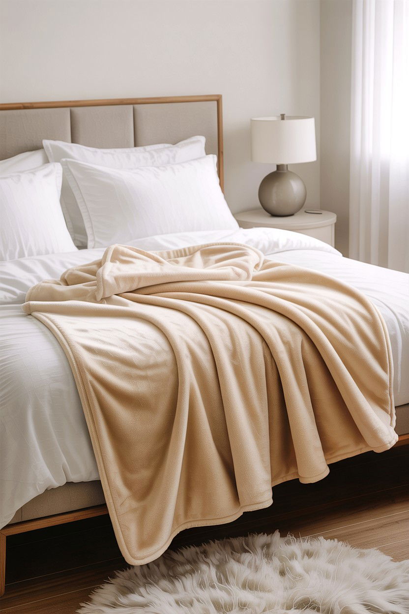 Heated Fleece Blanket - 30 bedroom electric blankets