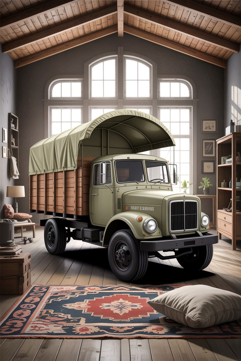 Heavy Duty Canvas Truck - 30 bedroom laundry baskets